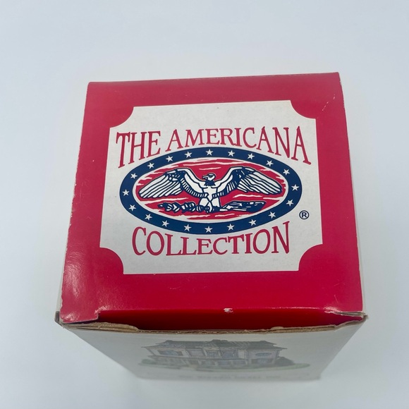 Vintage Liberty Falls The Americana Collection HandPainted Buildings Village 90s - Picture 10 of 11